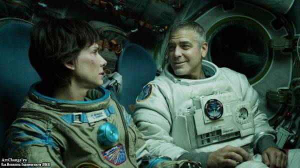 Гравитация (2013), в ролях Джордж Клуни