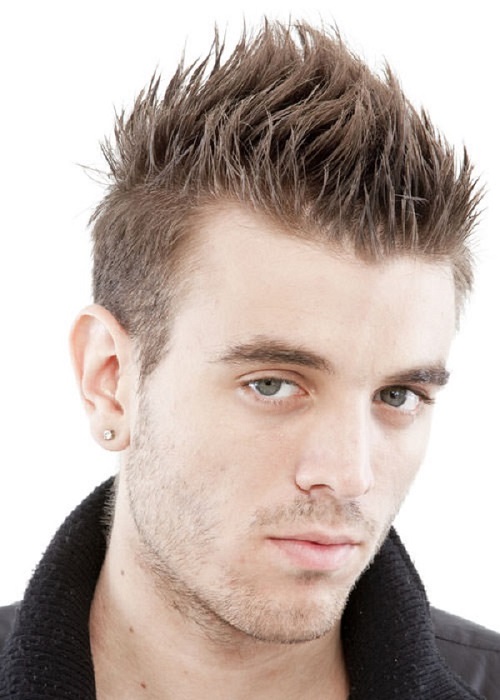 Spiky Crewcut Athlete Haircut