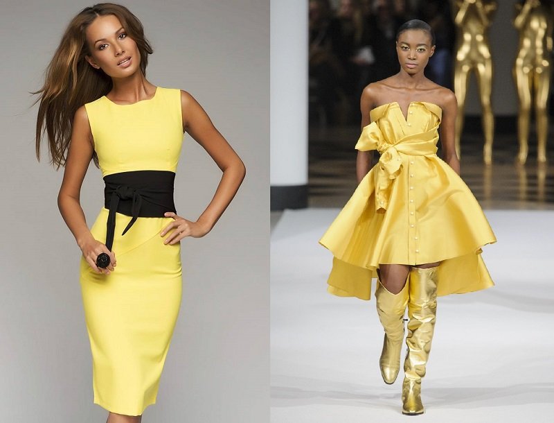 Два жёлтых платья