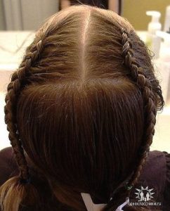 pricheskinarad11 242x300 - Нарядные прически для девочек и мам