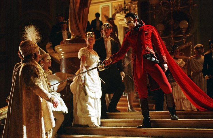 Кадр из фильма «Призрак оперы», 2004 г.