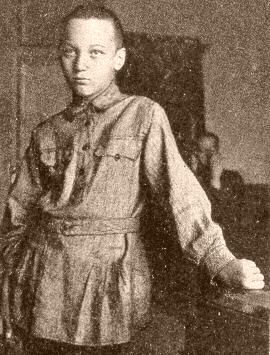 Николай Гумилев в детстве