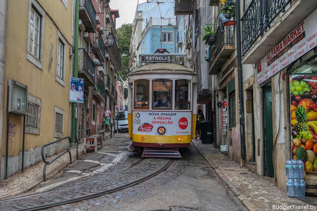 28 трамвай, Лиссабон