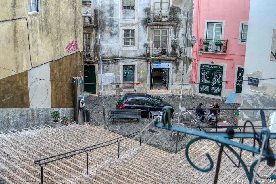 Апартаменты в Лиссабоне - Вид из окна