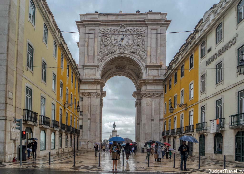 Триумфальная арка - Достопримечательности Лиссабона