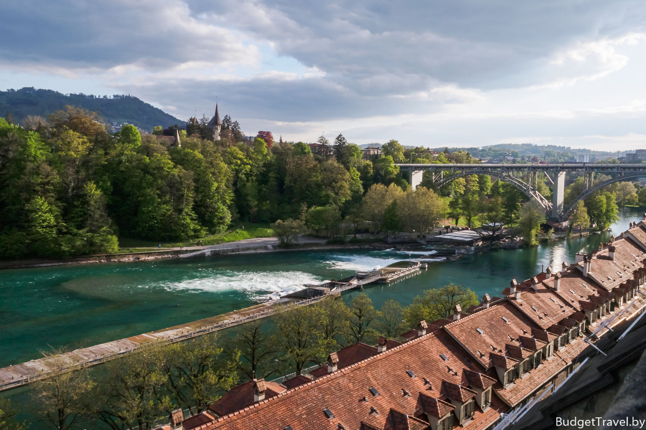 Мост самоубийц Кирхенфельд (Kirchenfeldbrücke)