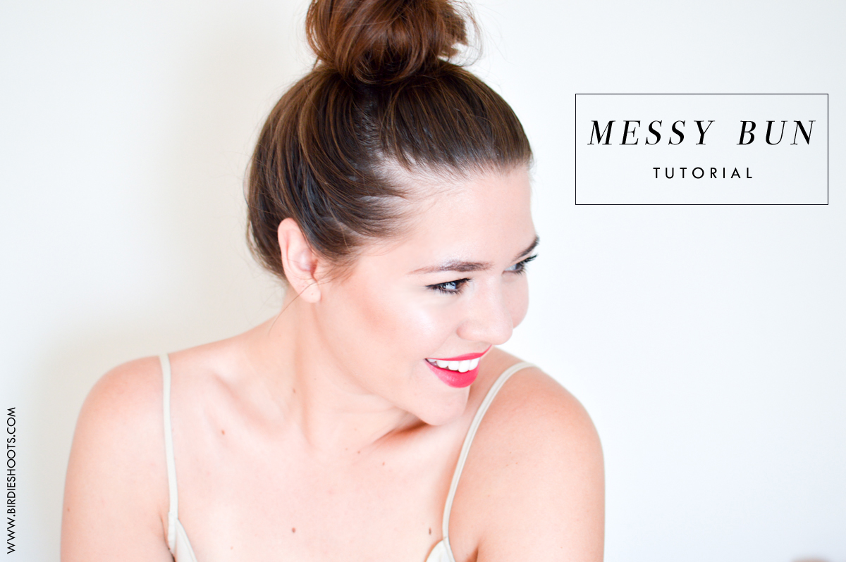 13 messy bun tutorial.