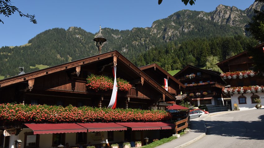 самая красивая деревня австрии альпбах