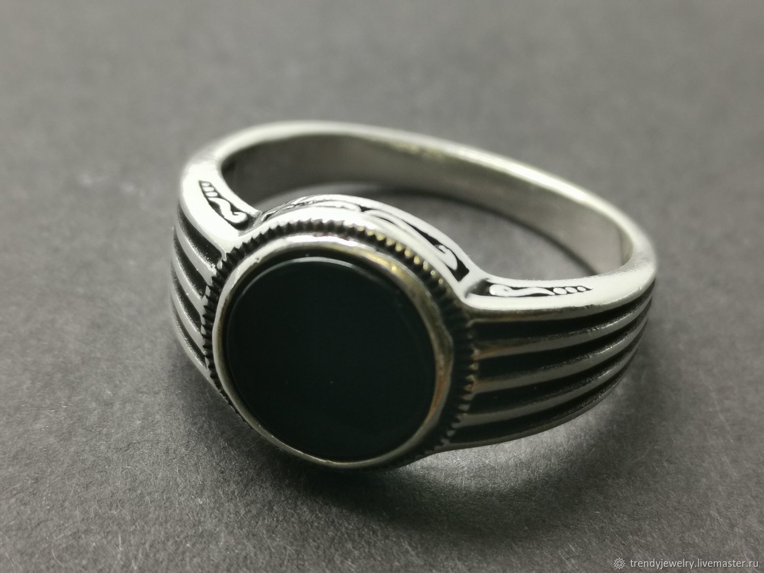 мужское кольцо мизинец фото