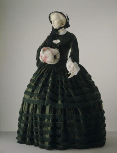 Зимние платья XIX века, фото № 9