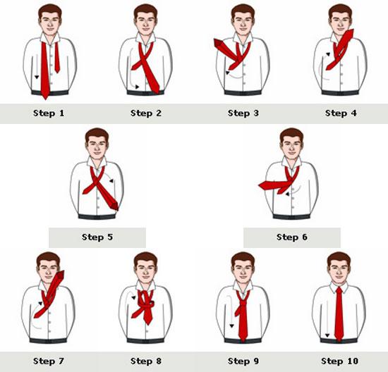 25 способов завязать галстук или узелок завяжется!, фото № 34