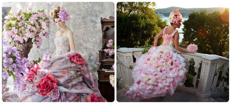 Платья с цветами как произведения искусства: вдохновляемся весной, фото № 8