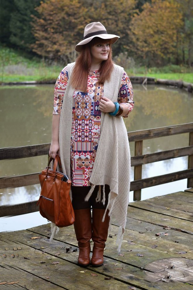 25 модных осенних образов для девушек size +, фото № 4 25 модных осенних образов для девушек size +, фото № 4