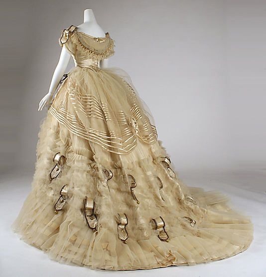 Бальные платья XIX века, фото № 1