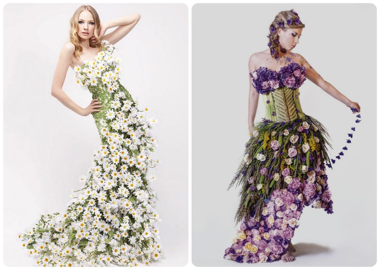 Платья с цветами как произведения искусства: вдохновляемся весной, фото № 11