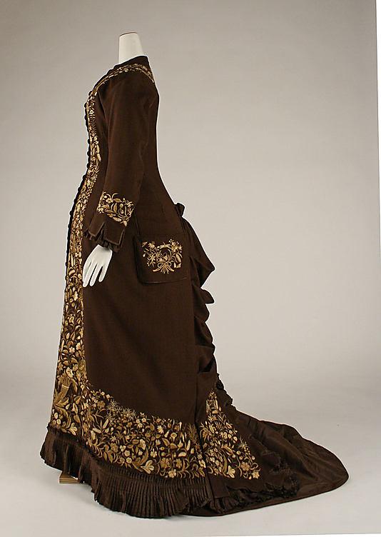 Зимние платья XIX века, фото № 19