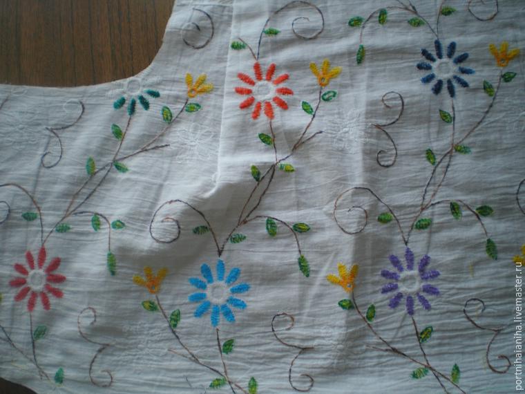 «Нарисуем, будем шить»: расписываем блузочную ткань, фото № 6