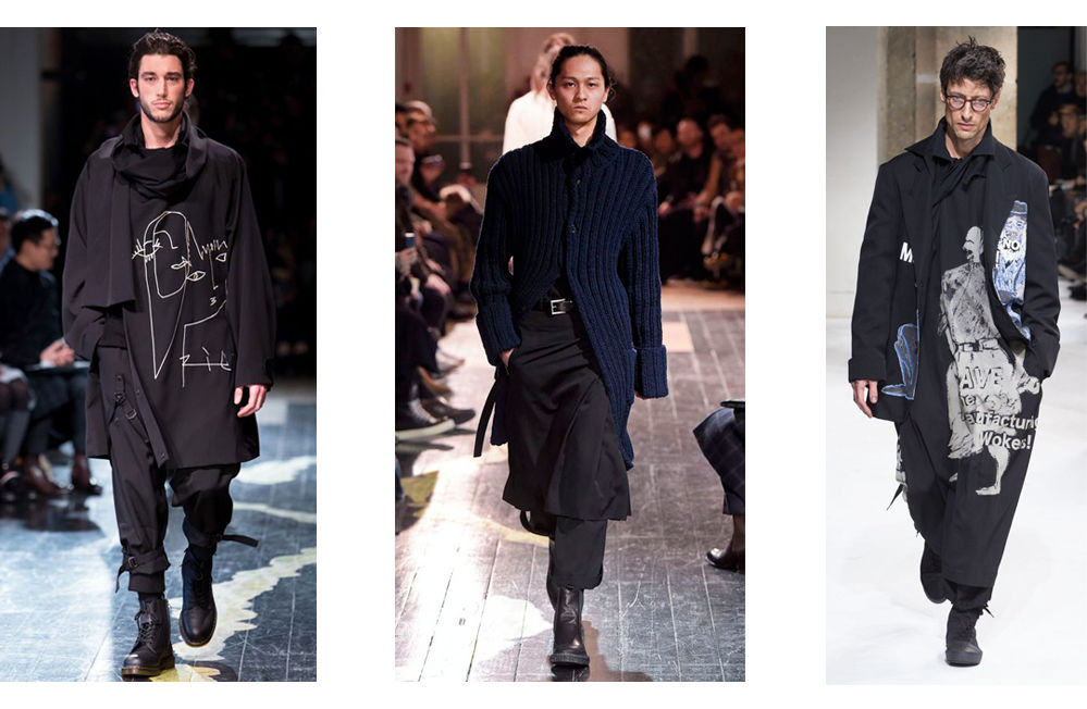 Философия чёрного цвета в одежде японского дизайнера Yohji Yamamoto, фото № 4