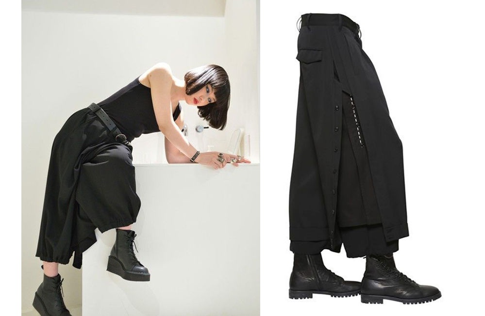 Философия чёрного цвета в одежде японского дизайнера Yohji Yamamoto, фото № 7