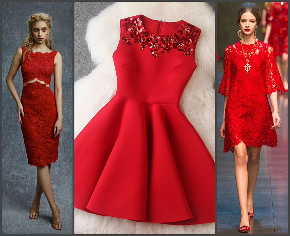 Встречаем Новый год в красном платье, фото № 4