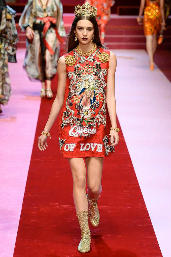 Фееричная коллекция Dolce&Gabbana весна-лето 2018, фото № 25