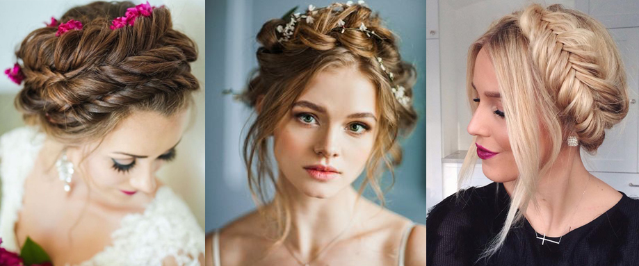 корзинка из кос