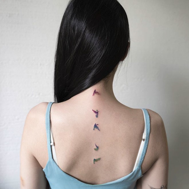 Татуировки у девушек