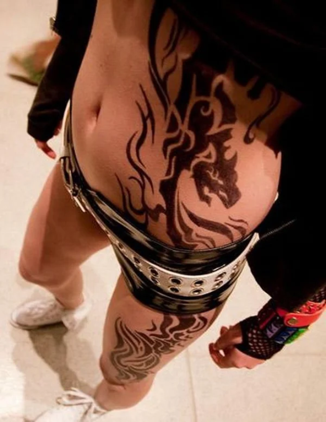 Татуировки у девушек