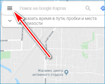 Параметры Google Maps