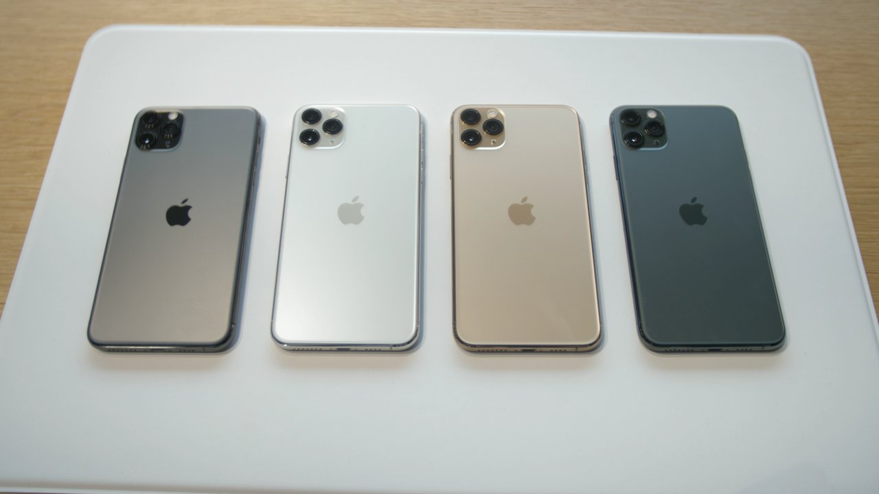 Все цвета iPhone 11 Pro