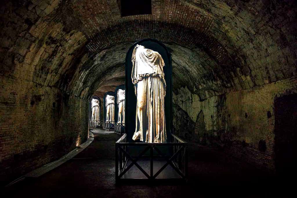 Туннели под термами Каракаллы