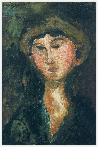 Amedeo Clemente Modigliani (Italian, 1884-1920) «Portrait of a Woman» 1907