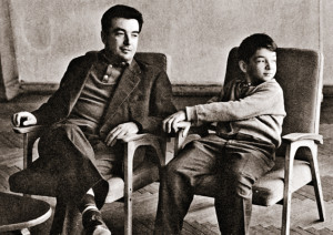 Евгений Максимович Примаков с женой и детьми