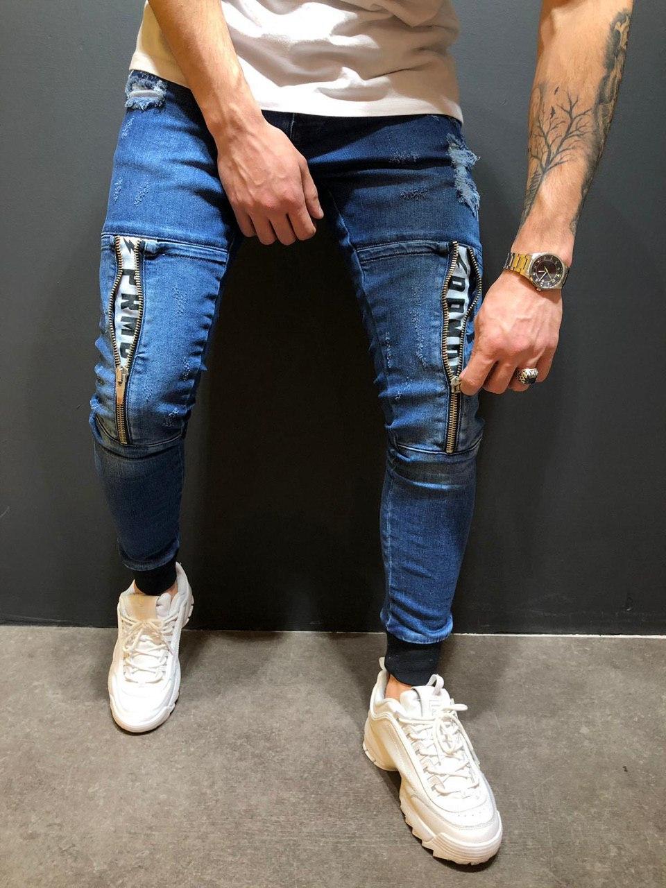 Стильные мужские джинсы