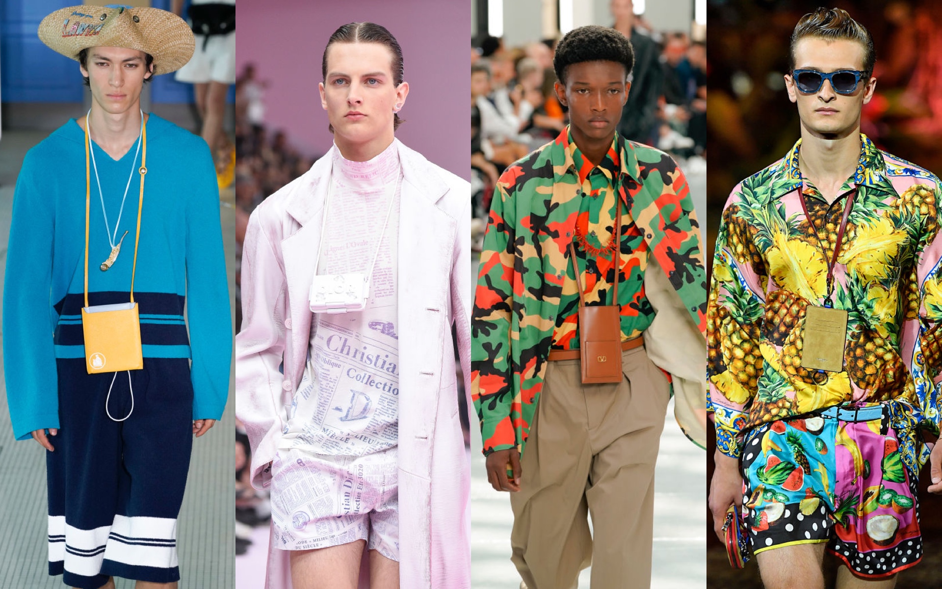 Lanvin, Dior, Valentino, Dolce & Gabbana, весна–лето 2020