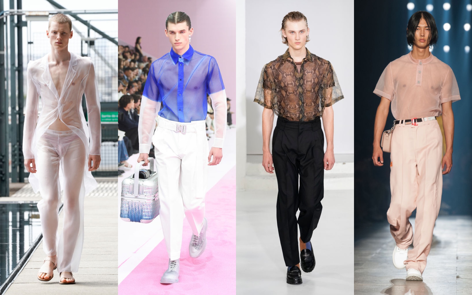 Ludovic de Saint Sernin, Dior, Angus Chiang, Heron Preston, весна–лето 2020