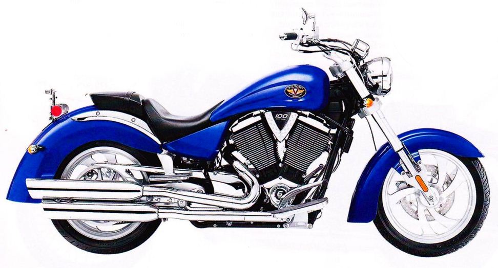 Самые крутые мотоциклы-круизеры - VICTORY KINGPIN