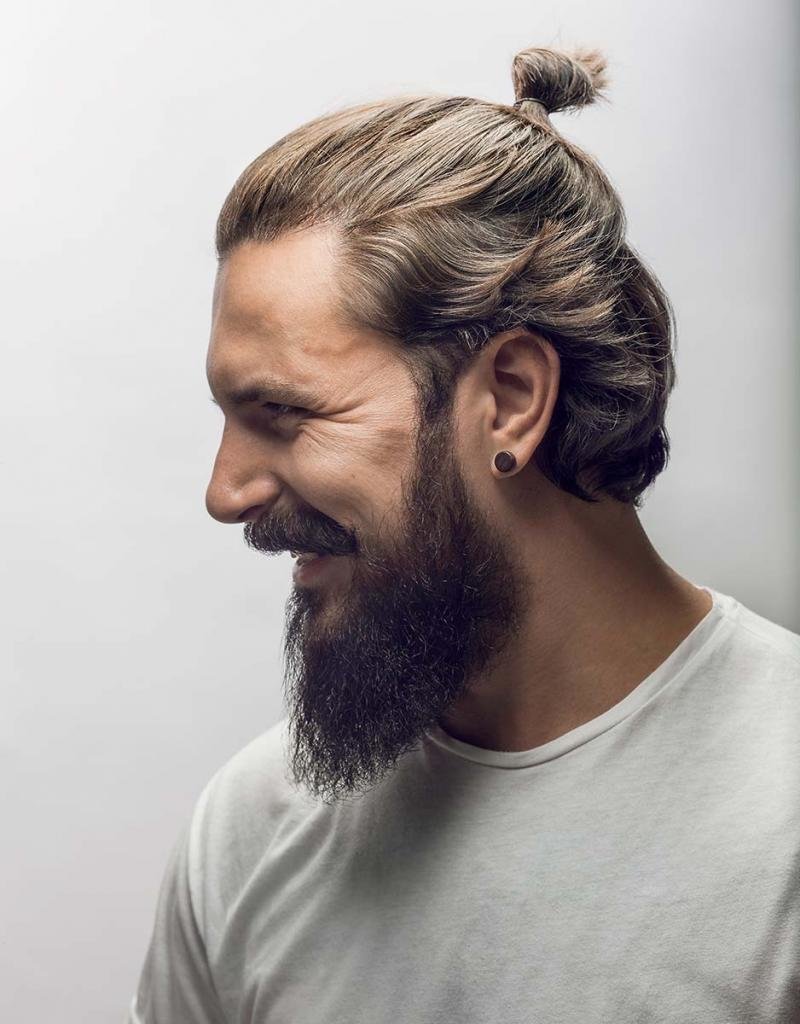 Top Knot сколько отращивать
