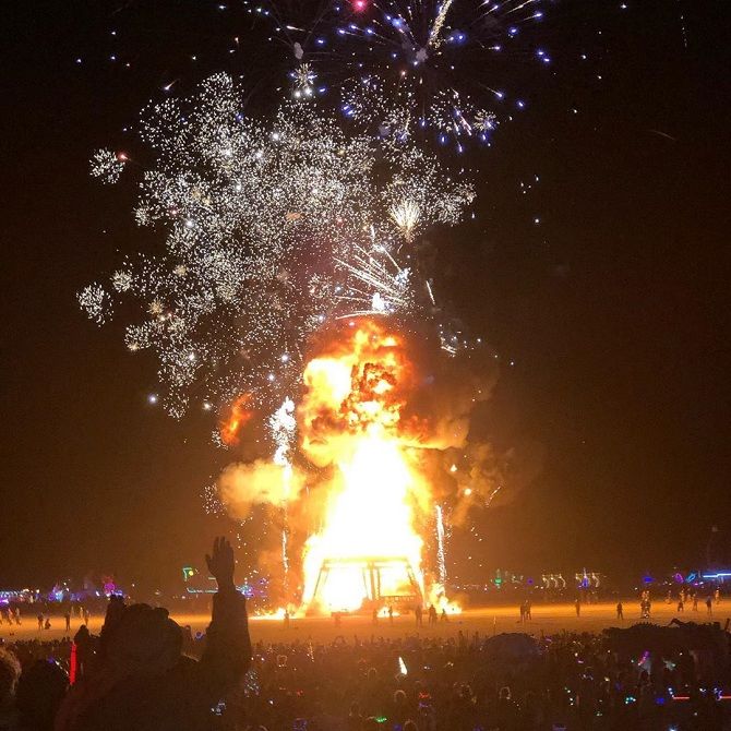 фестиваль Burning Man 2019