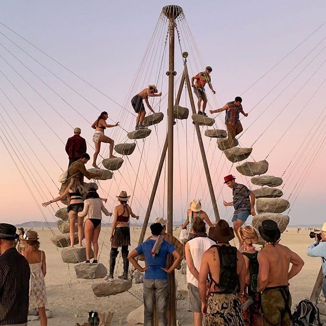 фестиваль Burning Man 2019