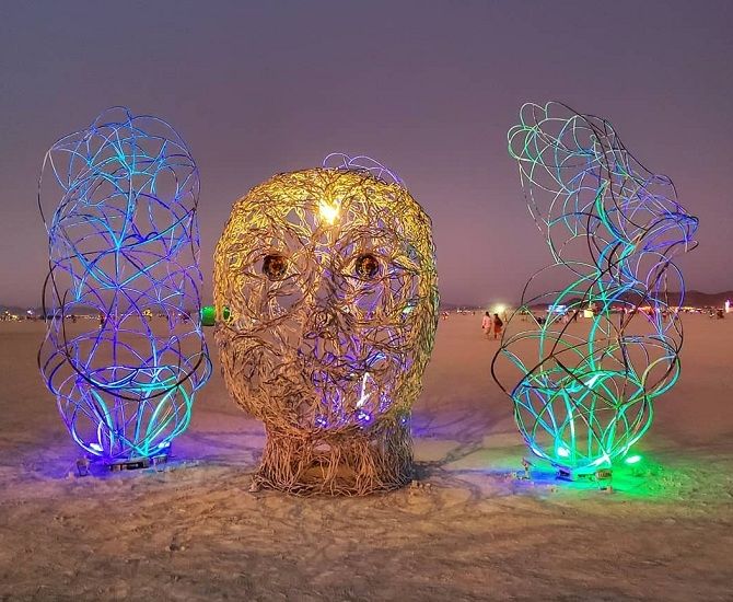 фестиваль Burning Man 2019