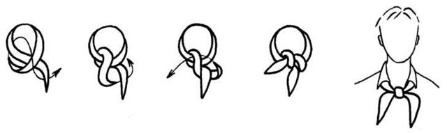 Как завязать галстук как у Диброва: пошагово и с картинками