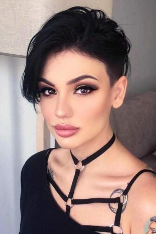 Модные короткие стрижки 2019.  Стрижка пикси: варианты.