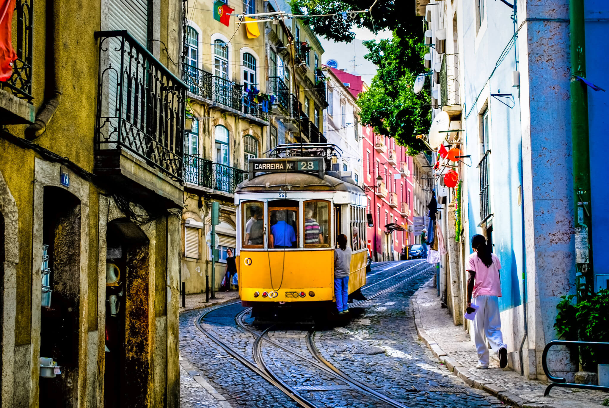Трамвай №28 – желтый гид по Лиссабону
