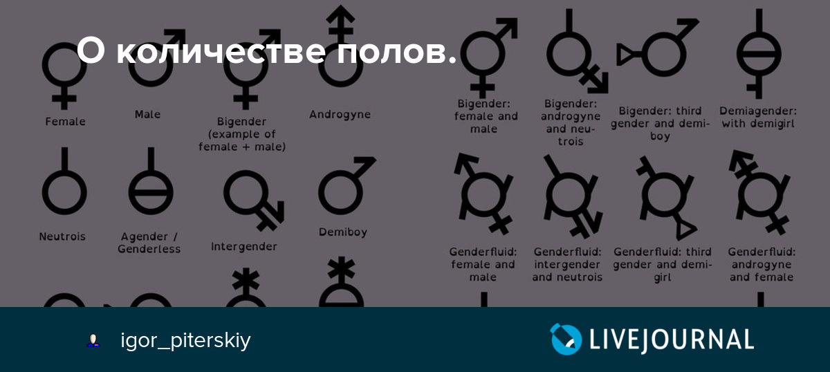 Виды гендеров. Гендерные полы список. Список полов человека.