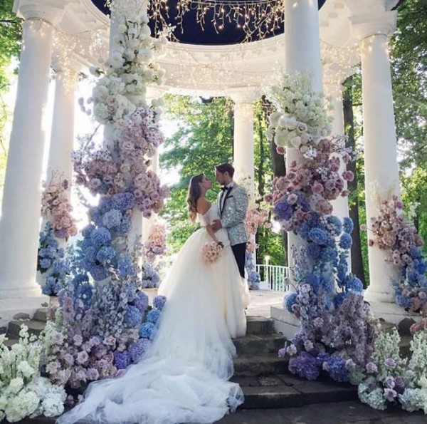 Топ-20 звездных свадеб знаменитостей 2017 года - фото обзор