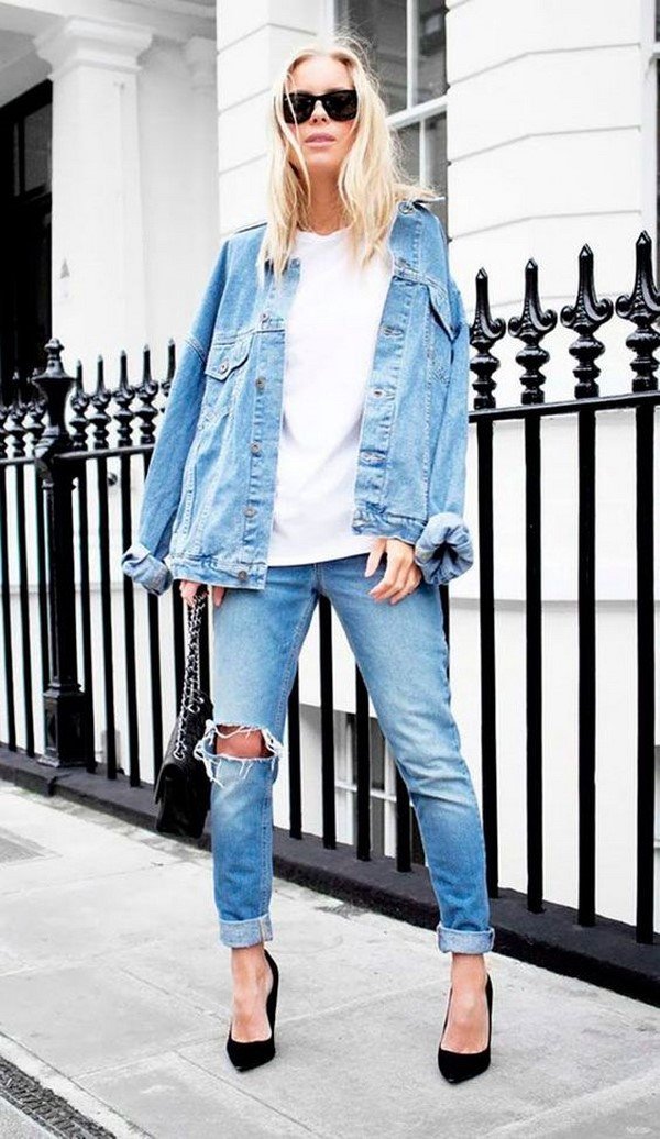 Трендовые джинсовые куртки 2019-2020 года: фото, новинки, тенденции