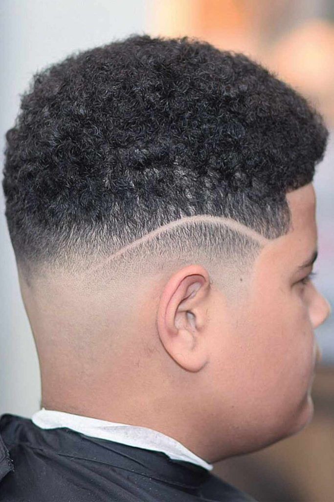 Fancy Curls With Tapered Design #curlyhairstylesmen #menscurlyhairstyles