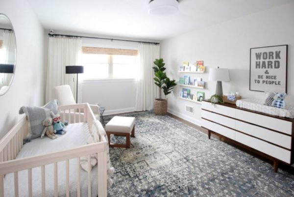 modern baby boy nursery ideas