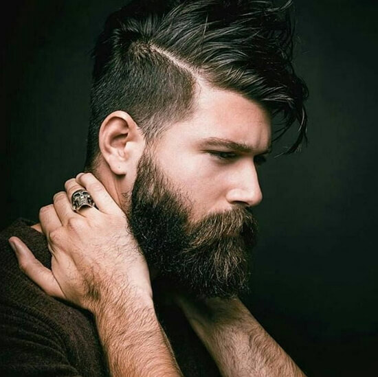 Брутальные причёски мужские